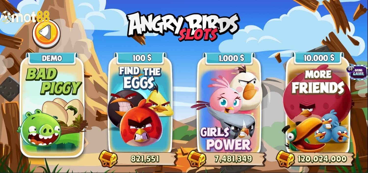 Nổ Hũ Mot88 Angry Birds