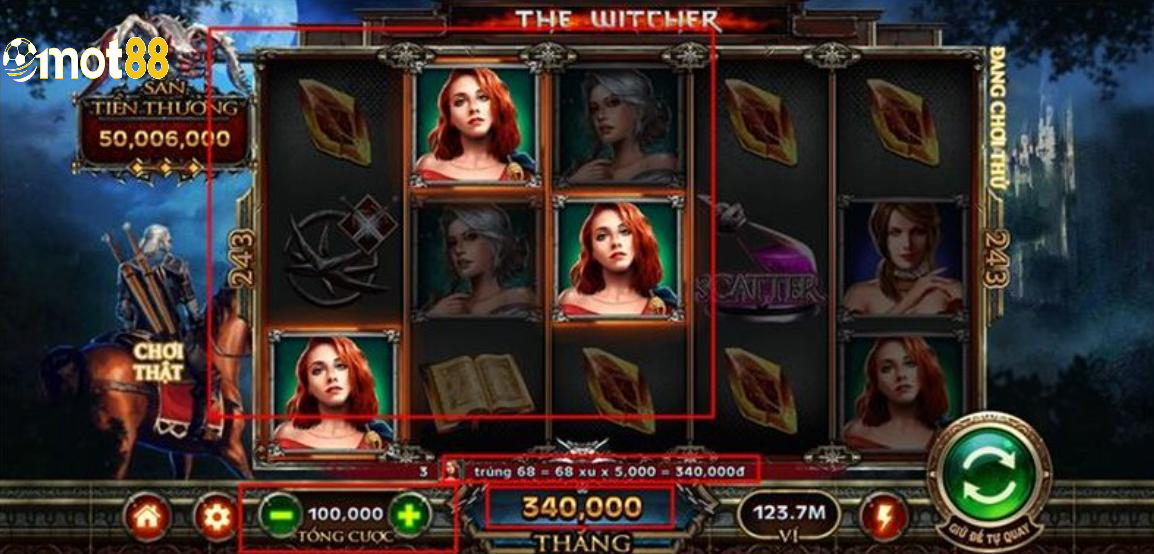 Nổ Hũ Mot88 the Witcher
