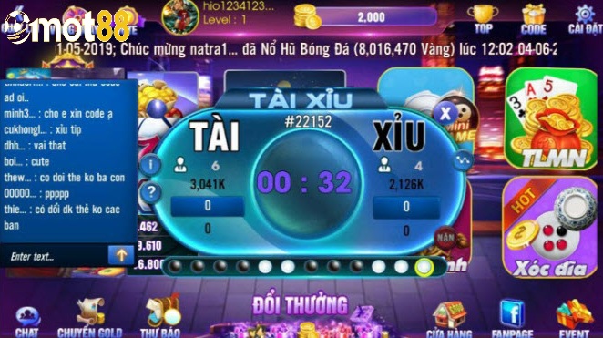 Tài Xỉu Mot88