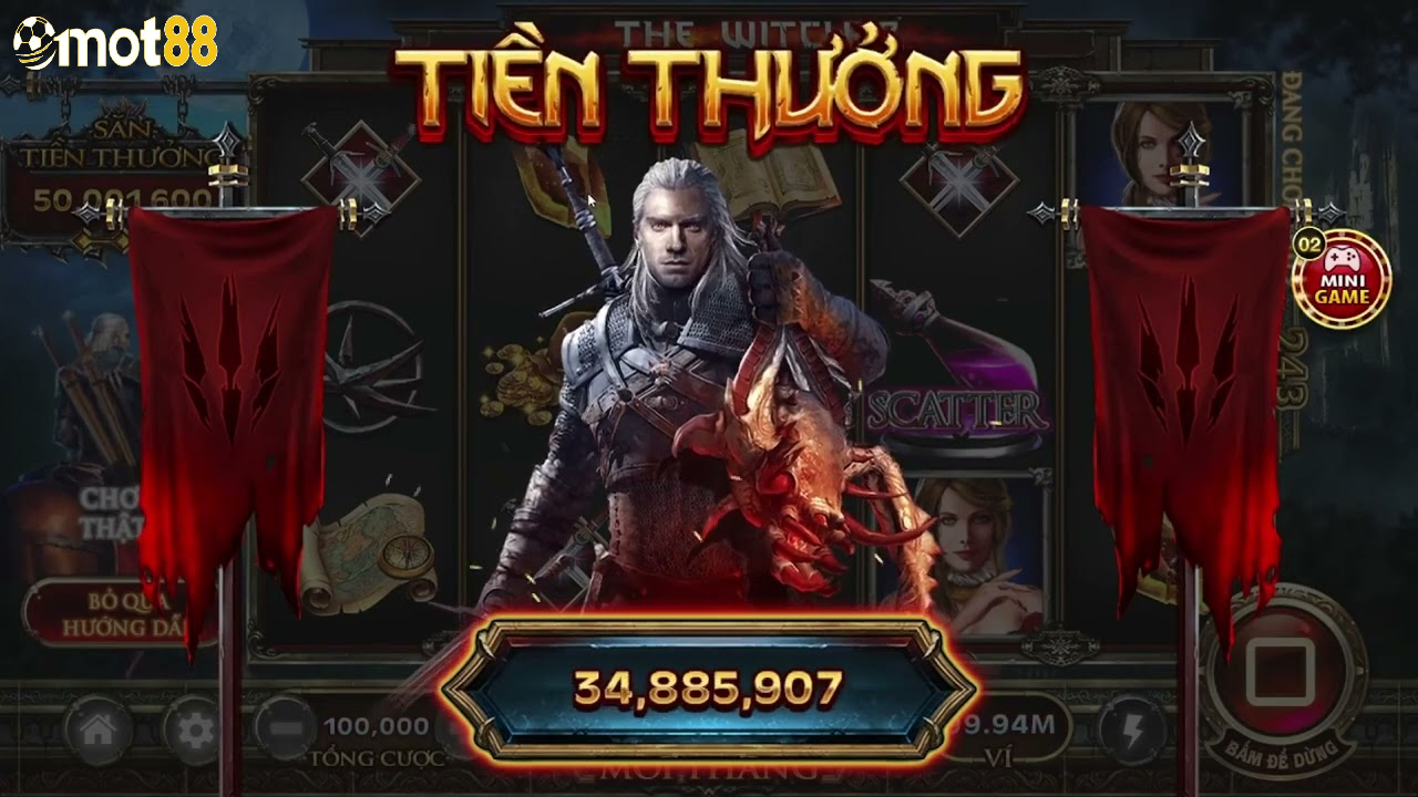 Nổ Hũ Mot88 the Witcher